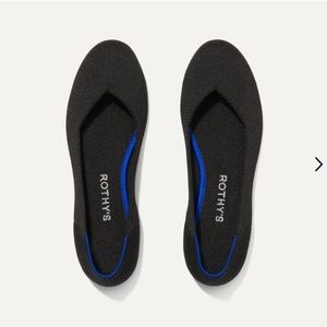 Rothy’s Solid Black Flats
